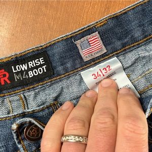 Ariat FR low rise M4 boot cut